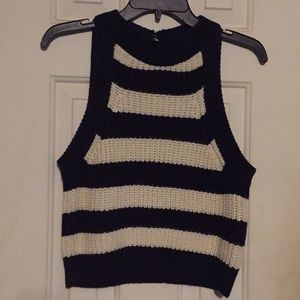 Knit tank top
